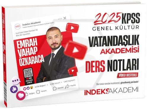 2025 KPSS Vatandaşlık Akademisi Video Ders Notları