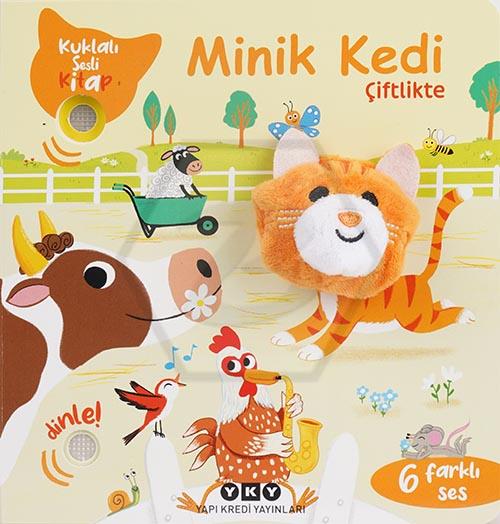 Kuklalı Sesli Kitap - Minik Kedi Çiftlikte