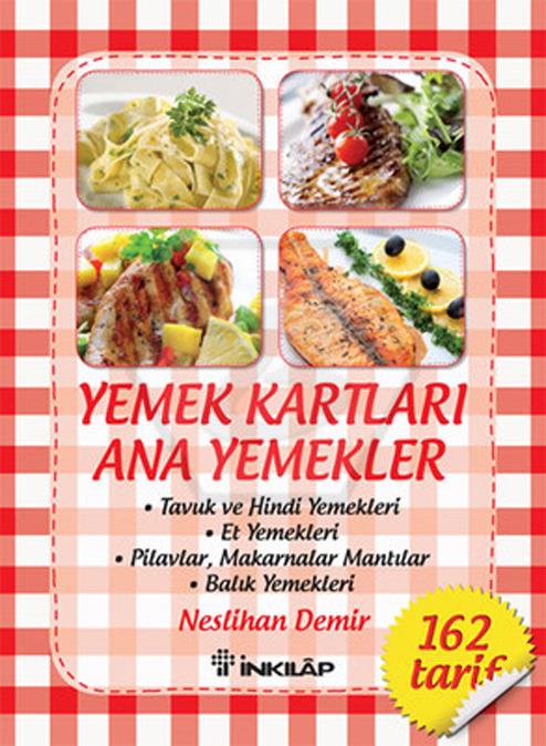 Yemek Kartları Ana Yemekler - 162 Tarif