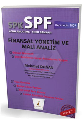 SPK - SPF Finansal Yönetim ve Mali Analiz Konu Anlatımlı Soru Bankası 1007