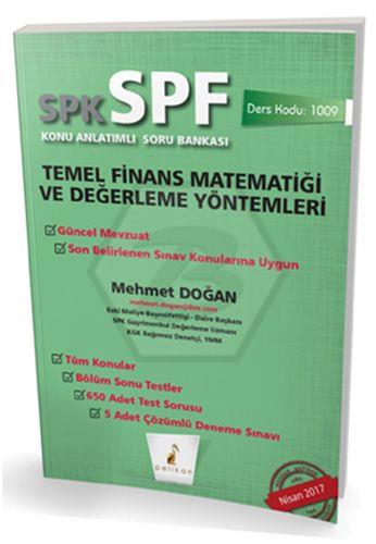 SPK - SPF Temel Finans Matematiği ve Değerleme Yöntemleri Konu Anlatımlı Soru Bankası 1009
