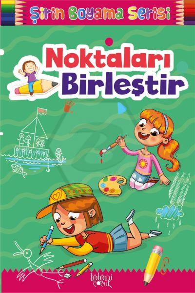 Noktaları Birleştir Şirin Boyama Serisi