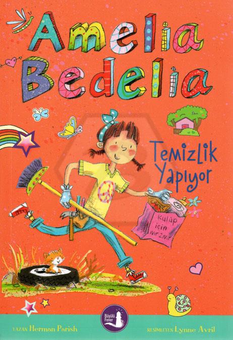 Amelia Bedelia-Temizlik Yapıyor