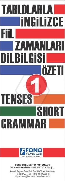 İngilizce Fiil Zamanları Tablo&Dilbilgisi (1)