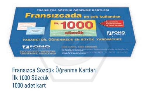 Fransızca İlk Bin Sözcük Kartları