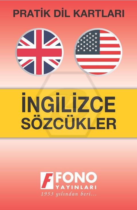 Pratik Dil Kartı İngilizce Sözcükler