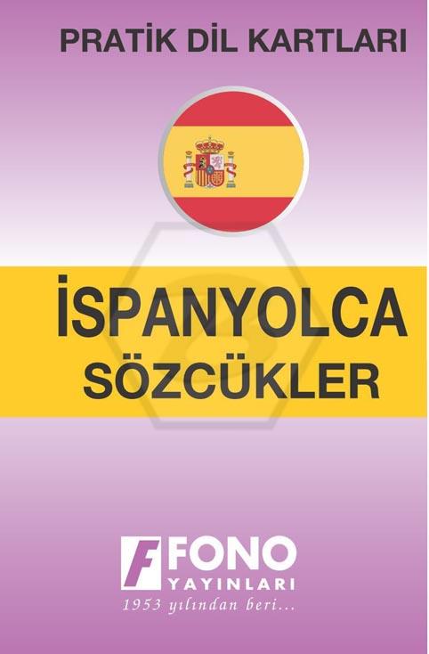 Pratik Dil Kartı İspanyolca Sözcükler