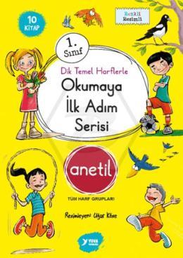 Okumaya İlk Adım Serisi Anetil Düz Yazı (10 Kitap)