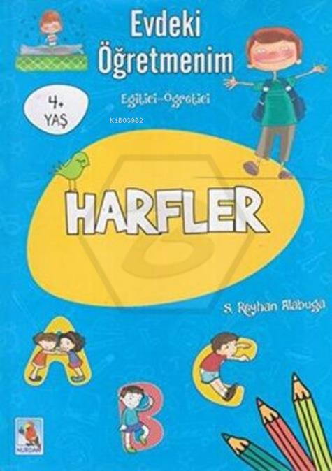  Evdeki Öğretmenim - Harfler Etkinlik Kitabı