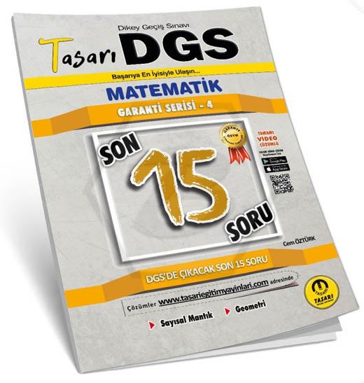 DGS Matematik Son 15 Garanti Serisi 4 Soru Bankası