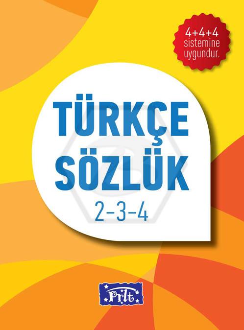 Türkçe Sözlük 2-3-4