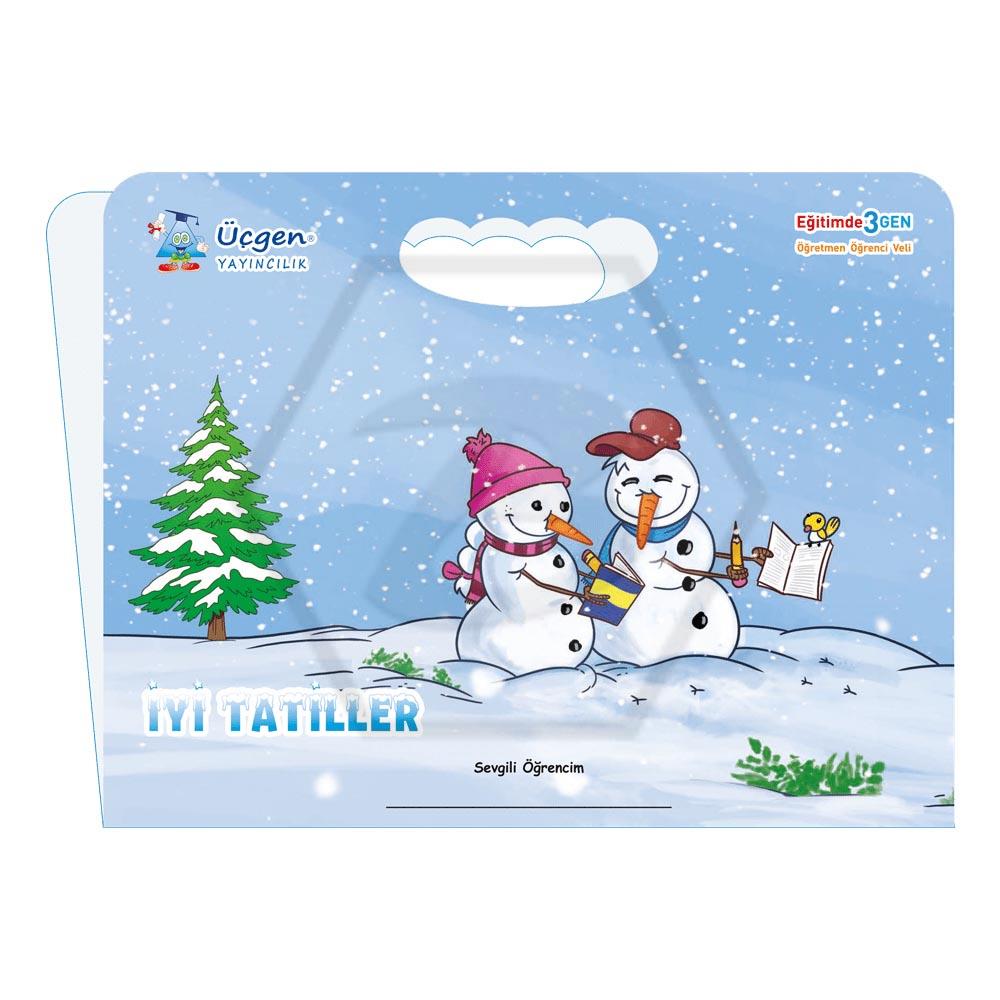 Tatil KARNE KILIFI - KIŞ TEMALI - KARDAN ADAMLAR